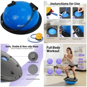 Balance Ball Half Exercise Ball